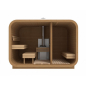 Preview: Square Comfort Sauna 3,0 x 2,3 m - Vorraum