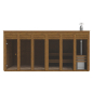 Preview: ECO-Modern Sauna 2,4 x 4,8 m