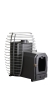 Preview: mit Holz beheizter Saunaofen HIVE FLOW Mini LS von HUUM