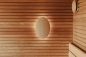 Preview: HUUM - Luxuriöse LED-Saunalampe mit Abdeckung - Naturholz