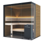 Preview: HARVIA BLOCK Element Sauna - in 4 Varianten