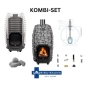 Preview: Holz beheizter Saunaofen HIVE FLOW von HUUM - Saunafass-Set