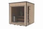 Preview: LUXURY-Modern Sauna 2,3 x 2,3 m