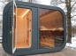 Preview: LUNA - OUTDOORSAUNA 3,3 x 2,4 m - mit Vorraum