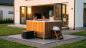 Preview: Quattro S Badefass SCHNELLE AUFHEIZUNG 1,7 x 1,45 m