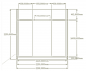 Preview: Saunafass VMS-RT-225  Höchstes Level der Saunafass-Produktion.   4 Personen Holzart: Thermoholz Form: Rund Dimensions: 225 x 230 x 230 cm Saunaraum: 156 cm / 8,2 m3 Terrasse: 50 cm Wandstärke: Thermoholz 42 mm Saunatüre: 8 mm getöntes Glas 70 x 190 cm Gew