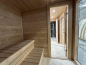 Preview: Modern Sauna 2,3 x 5,9 m - mit Badezimmer