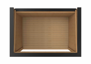 LUXURY-Modern Sauna 2,3 x 3,4 m - EXTENSION