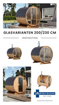 SAUNAFASS DISCOUNT 200 - 2 m