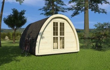 CAMPING-POD 2,4 x 4,8 m - ISOLIERT