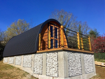 CAMPING-POD 3,2 x 5,9 m - ISOLIERT