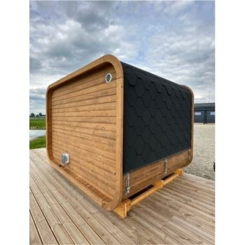 Square Comfort Sauna 3,0 x 2,3 m - Vorraum