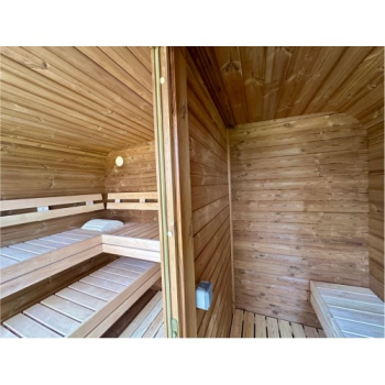 Square Comfort Sauna 3,0 x 2,3 m - Vorraum