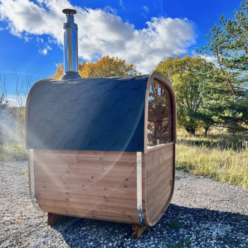 SAUNA CUBE MINI mit SPIEGELGLASFRONT