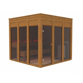 ECO-Modern Sauna 2,4 x 2,4 m