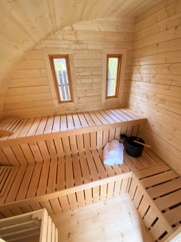 Sauna-/Garten-Pod Einzel- oder Doppelvariante