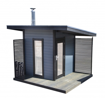 SOLIDE COMPACT Aussen-Sauna - SLDC02PS