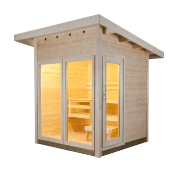 SOLIDE COMPACT Außen-Sauna  - Kopie