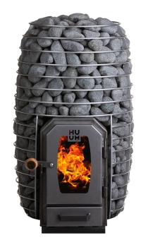 mit Holz beheizter Saunaofen HIVE Heat von HUUM