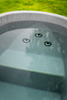 KIRAMI TINY FLOW-2-KW Thermowood - LightGray