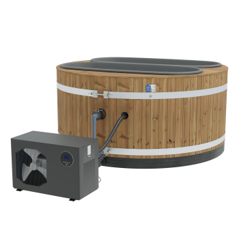 KIRAMI TWINNY 2xDUAL Thermowood - LightGray