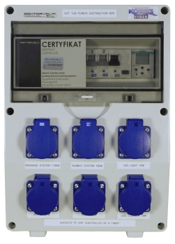 ELEKTRISCHES PANEL 1 (FÜR SWIM&FUN 3 KW ODER ELECTRO NANO SPA 3 KW ELEKTRISCHES HEIZGERÄT)