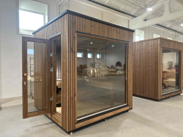 LUXURY-Modern Sauna 2,3 x 2,3 m