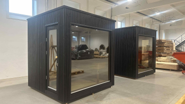 LUXURY-Modern Sauna 2,3 x 2,3 m