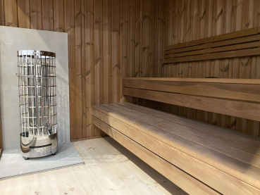 LUXURY-Modern Sauna 2,3 x 2,3 m