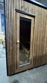 LUXURY-Modern Sauna 2,3 x 2,3 m