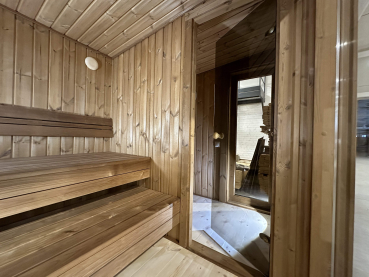 LUXURY-Modern Sauna 2,3 x 3,4 m