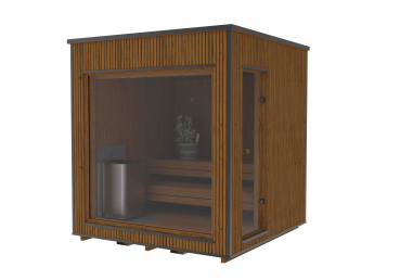 LUXURY-Modern Sauna 2,3 x 2,3 m