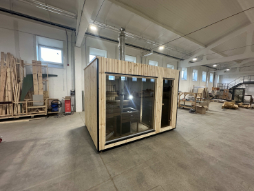 LUXURY-Modern Sauna 2,3 x 3,4 m