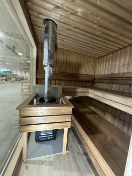 LUXURY-Modern Sauna 2,3 x 3,4 m