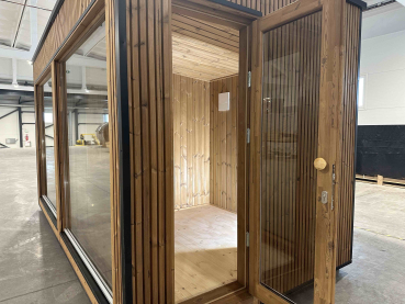 LUXURY-Modern Sauna 2,3 x 4,4 m