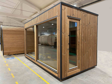 LUXURY-Modern Sauna 2,3 x 4,4 m