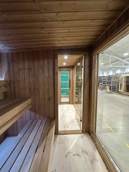 LUXURY-Modern Sauna 2,3 x 4,4 m