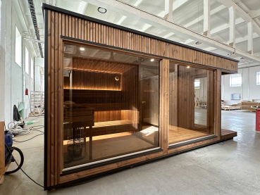 LUXURY-Modern Sauna 2,3 x 5,4 m