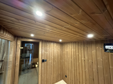 LUXURY-Modern Sauna 2,3 x 5,4 m