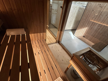 LUXURY-Modern Sauna 2,3 x 5,4 m