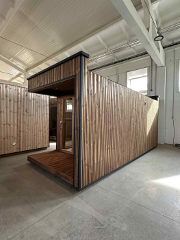 LUXURY-Modern Sauna 2,3 x 5,4 m