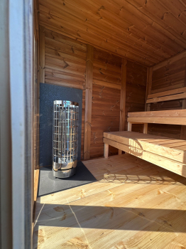 MINI ECO-Sauna 2,4 x 1,6 m