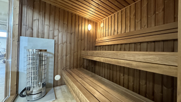 LUXURY-Modern Sauna 2,3 x 5,9 m