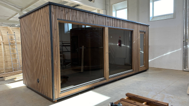 LUXURY-Modern Sauna 2,3 x 5,9 m