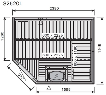 HARIA VARIANT 250x200 L