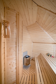 SAUNAKOTA 9,2 m2 - mit Umkleideraum