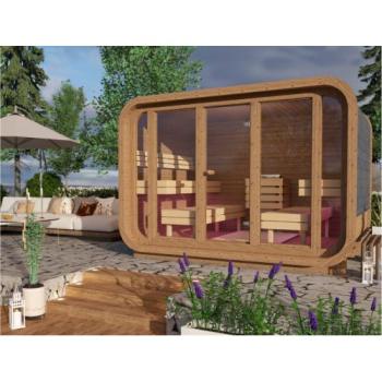 Square Sauna 3,0 x 2,3 m
