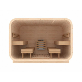 Square Sauna 3,0 x 2,3 m