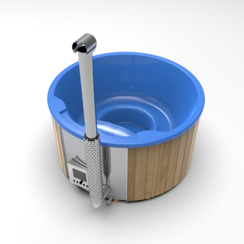 Fieberglas mit integrierten Ofen - Wellness ø 200 cm