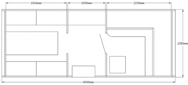 SAUNAFASS VMS-ZC-600-P